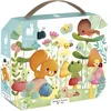 Image de Janod - Puzzle Les Compagnons du Jardin - Puzzle 20 Pièces - Développe Patience et Dextérité - Rangement Facile - Certifié FSC - Made in France - Dès 24 Mois, J02575