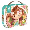 Image de Janod - Puzzle Inspiré de Mucha - Puzzle 100 Pieces Enfant - Jeu Éducatif - Développe la Patience et la Dextérité - Certifié FSC - Encre Végétale - Dès 6 Ans, J02578