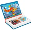 Image de Janod - Magnéti'Book Pompiers - Jeu Educatif Magnétique 60 Aimants + 18 Modèles - Jouet Enfant en Carton FSC - Développe Dextérité et Créativité - Dès 3 Ans