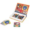 Image de Janod - Magnéti'Book Mix & Match - Jeu Éducatif Magnétique - 8 Animaux à Recomposer - 72 Magnets, Nombreuses Combinaisons & Créations Possibles - Certifié FSC - Dès 3 Ans, J02587