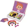 Image de Janod - Magneti'Book Crazy Faces Fille - Jeu Educatif Magnétique 55 Pièces - Dès 3 Ans, J02717