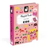 Image de Janod Jouet éducatif Girl´s Crazy Faces Magneti´book