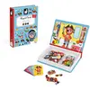 Image de Janod - Magneti'Book Garçon - Jeu Educatif Magnétique 36 Pièces - Apprentissage Motricité Fine et Imagination - Dès 3 Ans, J02719