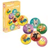Image de Janod - Mémo Rigolooo - Jeu de Mémoire et d'Association - 2 à 6 Joueurs - Dès 3 Ans - J02736