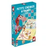 Image de Janod - Jeu des Petits Chevaux + Jeu de Dames - 2 Jeux en 1 - Jeux Classiques - Idéal Cadeau et Fête Anniversaire - Dès 4 Ans