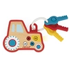 Image de Porte-clés Tracteur Rouge