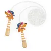 Image de Janod - Corde à Sauter Réglable pour Enfants - Poignées Tetes de Chiens en Bois - 2m de Corde - Idéal pour Jouer en Extérieur et Activités dePlein Air - Développe la Motricité - Dès 3 Ans - J03378