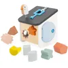 Image de Janod - Maison des Formes Oiseau Sweet Cocoon - 8 Pièces à Encastrer - Jeu d'Éveil - Apprentissage Formes et Couleurs - Jouet en Bois FSC - Dès 18 Mois,J04062