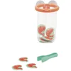 Image de Janod - Attrape Crevettes - Jouet de Bain Bébé - 12 Crevettes, Pince et Panier à Ventouses - Jeu d'Éveil dès 24 Mois - J04730