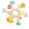 Image de Janod - Balle Sensorielle d'Eveil en Bois - Balle Hochet Flexible Facile à Manipuler - Jouet d'Activité pour Bébés - Dès 12 Mois