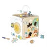Image de Janod Pure Activity Cube jouet d'activité 18m+ 1 pcs