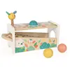 Image de Janod - Tap Tap Xylo Pure - Jouet en Bois 2 en 1 - Jeu d'Éveil Musical et d'Adresse - avec 3 Balles + Marteau + Xylophone - Dès 1 an, J05155