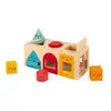 Image de Janod - Boîte à Formes Bébé et Enfant en Bois - 6 Formes Colorées à Encastrer - Jeu Educatif Premier Âge en Bois - Apprentissage Formes et Couleurs et Motricité Fine - Dès 12 Mois
