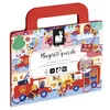 Image de Janod, Magneti'Puzzles Pompiers, Puzzle Magnétique Enfant, 36 Pièces