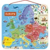 Image de Janod - Puzzle Carte d'Europe Magnétique en Bois - 40 Pièces Aimantées - 45x 45 cm - Version Allemande - Jeu éducatif dès 7 ans, J05473