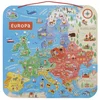 Image de Janod Carte De L´europe Version Magnétique Allemand