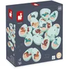 Image de Janod - Jeu de Mémo Dino - 20 Pièces en Bois en Forme d' ufs Dino - 10 Paires de Bébés Dinosaures - Jeu de Mémoire Enfant - Dès 24 Mois, J05826