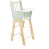 Image de Janod - Chaise Haute Zen en Bois FSC - Jouet d'Imitation - Accessoire pour Poupon et Poupée Jusqu'à 42 cm - Dès 3 Ans, J05901