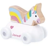 Image de Voiture Licorne Bois Blanc