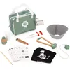 Image de Janod - Mallette du Vétérinaire - Jouet d'Imitation Métier - 16 Accessoires Inclus - Développe l'imagination - Certifié FSC - Valisette en Tissu avec poignée - Dès 3 Ans,J06466