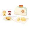 Image de Janod - Grille Pain Enfant en Bois - Jeu Imitation Petit Déjeuner - 10 Accessoires Inclus - avec Tartines Qui Sautent - Développe Imagination - Dès 3 Ans - J06636