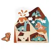 Image de Janod - Puzzle Sonore en Bois Dino - 5 Pièces Qui Déclenchent des Sons de Dinosaures - Développe la Motricité et Audition - Dès 18 Mois