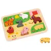 Image de Janod - Chunky Puzzle A La Ferme - Bois FSC - 7 pièces - Développement Motricité Fine,Concentration et Imagination - Dès 18 Mois,J07121