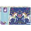 Image de Janod - Coffret Paillettes Licornes - Les Ateliers du Calme - Kit Loisir Créatif Enfant - Apprentissage Motricité Fine et Créativité - Dès 7 ans, J07883