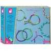 Image de Janod - Coffret 7 Bracelets Brésiliens Fluo à Créer - Les Ateliers Bijoux - Kit Loisir Créatif Enfant - Apprentissage Motricité Fine et Créativité - Dès 8 ans, J07929