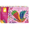 Image de Janod - Coffret Sequins à Coller Jardin Merveilleux - Les Ateliers du Calme - Kit Loisir Créatif Enfant - Apprentissage Motricité Fine et Créativité - Dès 5 ans, J07946, Colorés