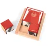Image de Janod - J08200 - Barquette 6 Cubes Bois Forêt Zigolo