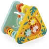 Image de Janod - Triangle Multi-Activités Tropik - Jouet d'Eveil en Bois - Jouet Educatif Motricité et Manipulations - 7 Activités - Certifié FSC - Peinture à l'eau - Dès 1 an, J08268