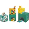 Image de Janod Tropik 5-Cube Pyramid tour avec éléments à empiler 12m+ 5 pcs