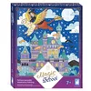 Image de Janod - Les Ateliers du Calme - Magic School - Peinture Aquarelle - 4 Tableaux aux Traits Pailletés - Kit Loisir Créatif Enfant - Apprentissage Motricité Fine et Concentration   Dès 7 Ans   J09108