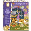 Image de Janod, Les Ateliers du Calme, Métal à Repousser Bollywood, Dès 7 Ans | 5 Tableaux, 3 Planches de Stickers en Métal et Outil en Bois, Motifs à Modeler, Activité Manuelle Enfant