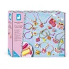 Image de Janod - 16 Bijoux d'Amitié à Créer - Breloques à Créer en Autonomie en Pate Polymère - Kit de Loisirs Créatifs - Stimule la Créativité - Activité Manuelle pour Enfant - Dès 7 Ans et + - J09186