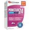 Image de Forté Pharma - Minceur 24 45+ | Complément alimentaire minceur femme de 45 ans et plus - Elimination - Brule graisse | Collagène, Vitamine B, Prêle, Piment, Zinc, Chrome | 56 comprimés