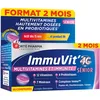 Image de Forté Pharma - Immuvit'4G Sénior - Complément alimentaire Vitalité, Immunité, Fatigue oculaire - 12 vitamines, 7 minéraux, 4 Ferments - Magnésium, Myrtille, Luthéine - 60 comprimés Tri-couches, 1/jour