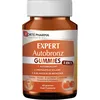 Image de Forté Pharma - Expert AutoBronz Gummies solaire - L-tyrosine, Lutéine, Beta carotene - Complement alimentaire bronzage - Teint hâlé, bonne mine, préparateur solaire - 60 gommes à mâcher, 2/jour