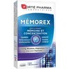Image de Forté Pharma Complément concentration et mémoire Mémorex 30 gélules | Complement alimentaire performances intellectuelles, Vitamines, Minéraux et Plantes, Programme 30 jours renouvelable