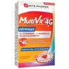 Image de Forté Pharma - Multivit' 4G Défenses | Complément Alimentaire Forme et Tonus - 12 Vitamines et 7 Minéraux- Renforcé en Zinc, Vitamine D et Gelée Royale | 30 comprimés Bi-couches