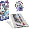 Image de Water Art - Donnez Vie à Vos Dessins grâce à ce kit Water Art - Dessinez et trempez la Figurine - 12 feutres - Kit Water Art avec Autocollants - Loisirs et Créatifs - A partir de 3 Ans