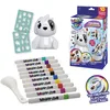 Image de Water Art - Donnez Vie à Vos Dessins grâce à ce kit Water Art - Dessinez et trempez la Figurine - Coffret avec feutres - Loisirs et Créatifs - A Parti de 3 Ans