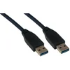 Image de MCL Samar MC923AA-2M/N Cordon USB 3.0 type A mâle / mâle 2m Noir