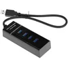 Image de HUB 4 Ports USB 3.0 Black