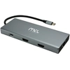 Image de MCL 10-PORT DOCKING STATION HDMI station d'accueil Tablette/Smartphone/ordinateur portable Noir, Gris MD1A99AZZUSB3C569