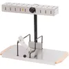 Image de Louis Tellier - Appareil raclette traditionnel 6-10 Pers Inox Bois, 850W