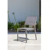 Image de Chaise de jardin empilable - Aluminium - Gris - STOCKHOLM
