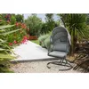 Image de Balancelle de jardin - Coussins gris - LACANAU
