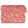 Image de MW Housse Compatible Macbook Pro/Air 13 Basics ²Life Botanic Rouge